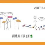 Hurrah For Gin Weekly Planner