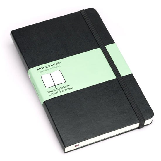 Moleskine Large Art Collection Music Notebook Folio
