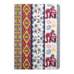 Amrita Sen Elephant with Multi Stripe Handmade Journal