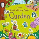 first sticker book garden